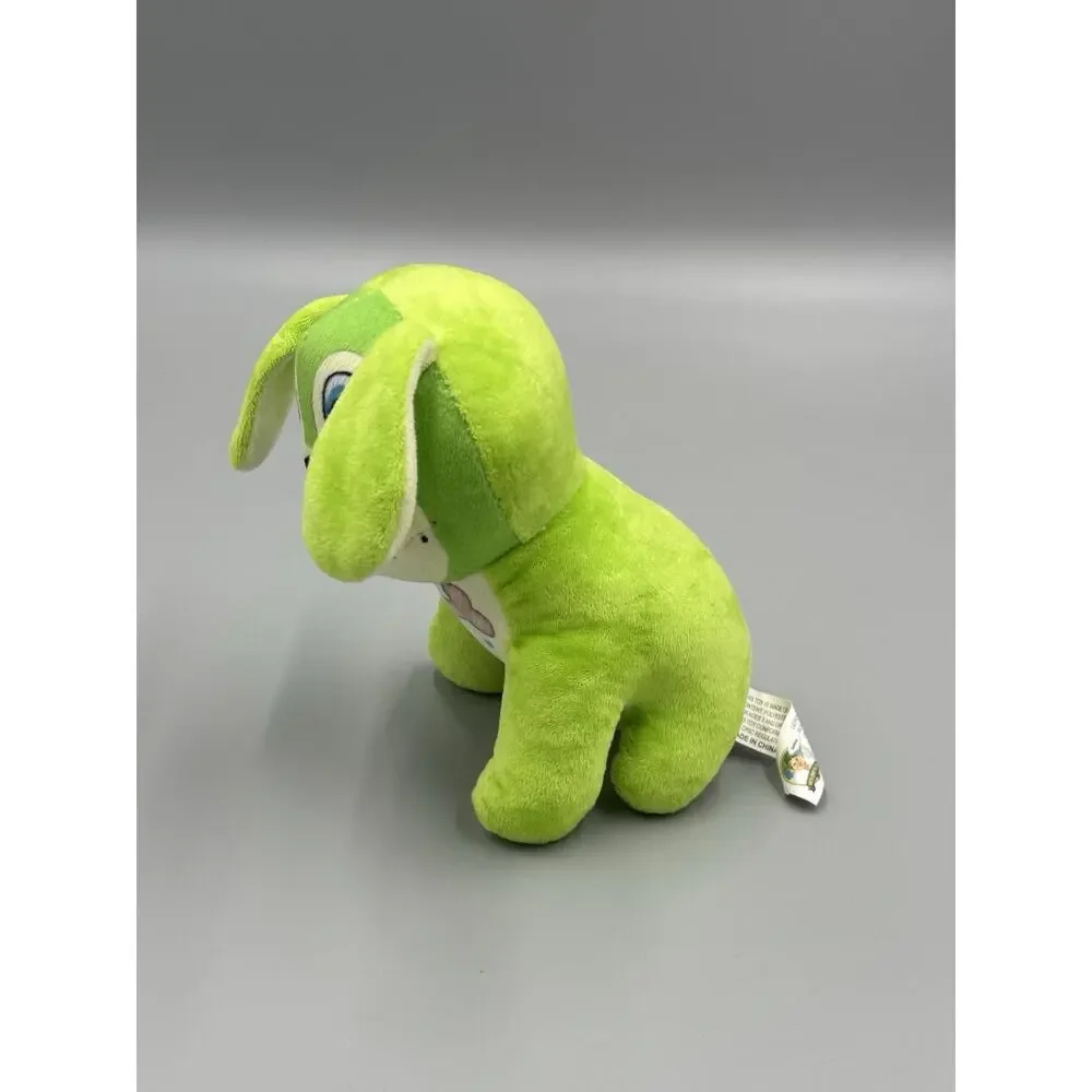Livoti Toys Lime Mint Green Puppy Dog Plush 7 Inch Stuffed Animal
